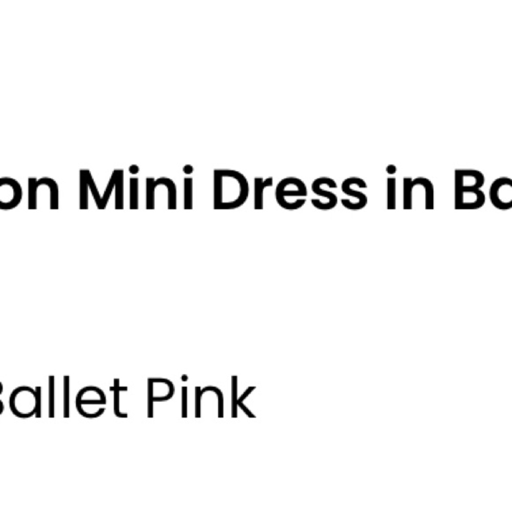 NBD Blush Asymmetrical Wrap Dress - Picture 4 of 5